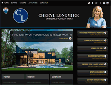 Tablet Screenshot of cheryllongmirerealestate.com